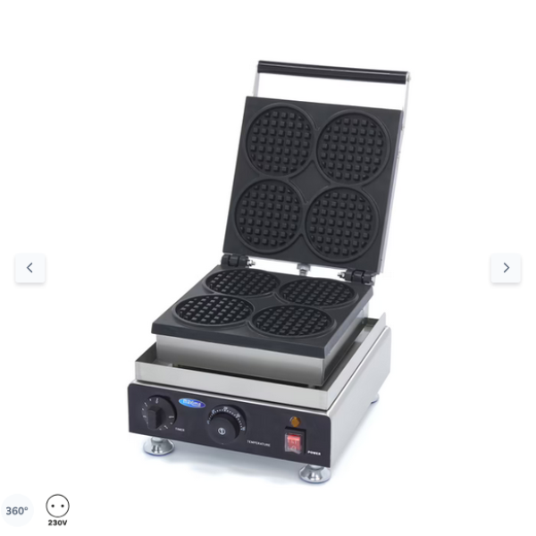  Μίνι βαφλιέρα - 4 γύροι